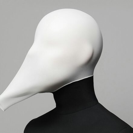 Futuristic Masked Figure Futuristic Masked Figure